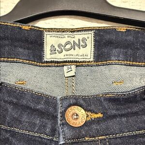 Men's Slim Jeans - Blue- great jeans - too slim